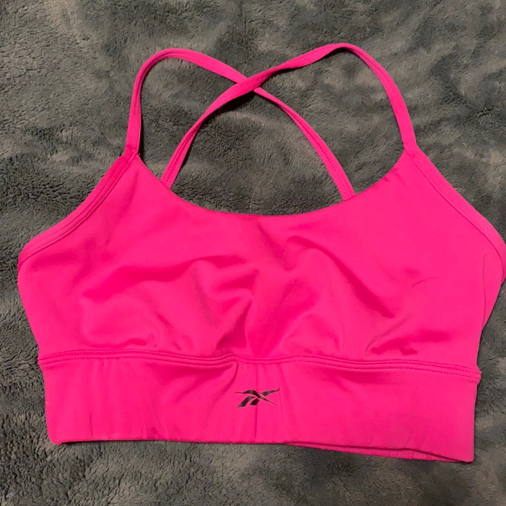 Reebok Pink Sports Bra!!